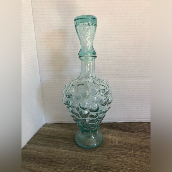 Vtg Etrusca Italy Grape Shaped Decanter with Stopper - Picture 2 of 14